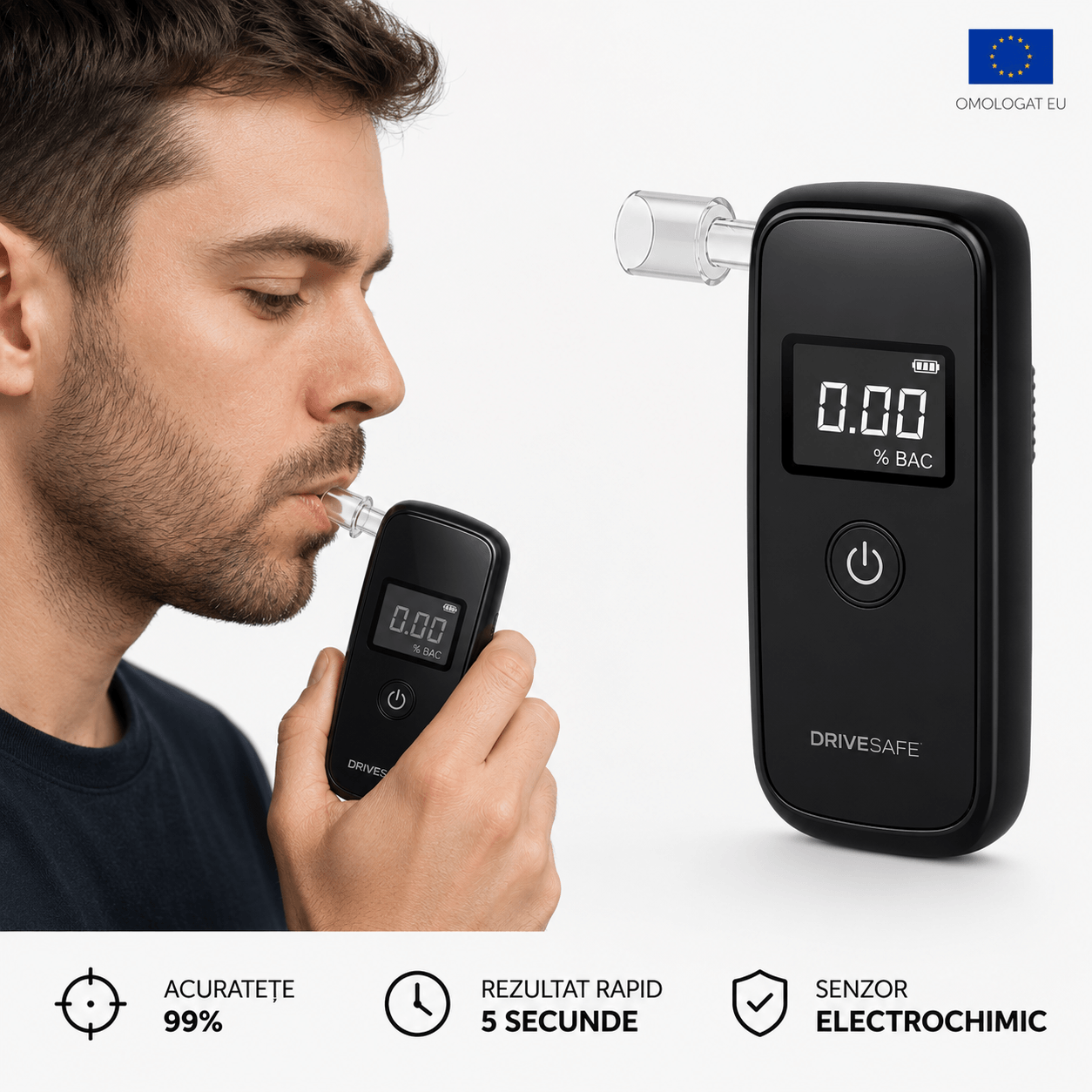 Alcool Tester Portabil DriveSafe™