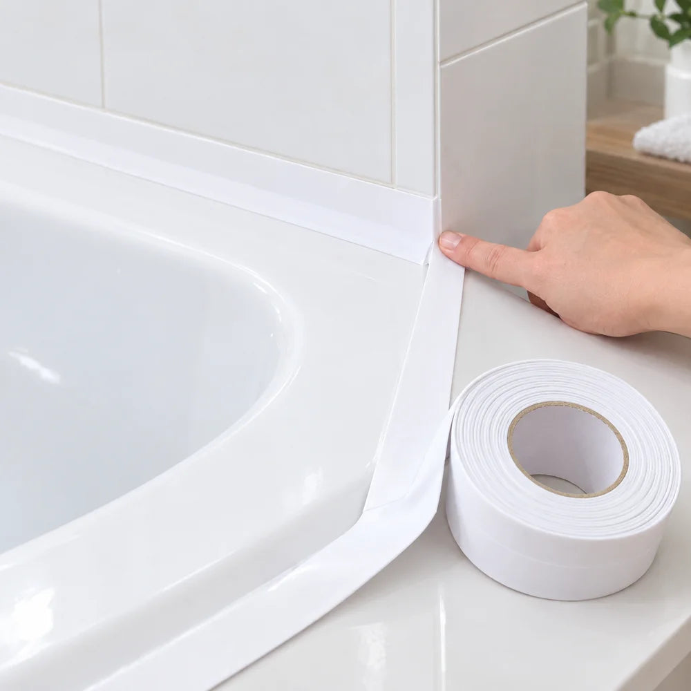 Bandă Impermeabilă de Etanșare pentru Baie și Bucătărie 1+1 GRATIS