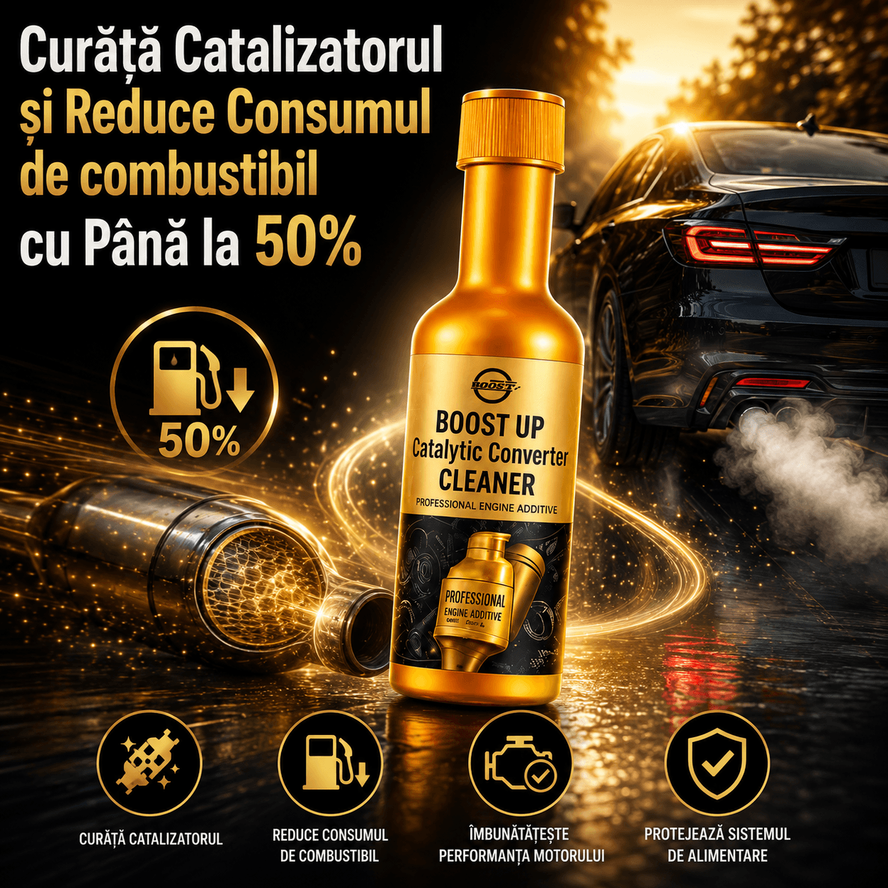 Aditiv Profesional pentru Motor 1+1 GRATIS