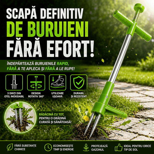 NOU - Cleste puternic pentru buruieni