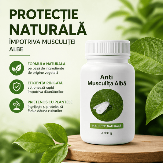 Pulbere Activă Anti Musculița Albă