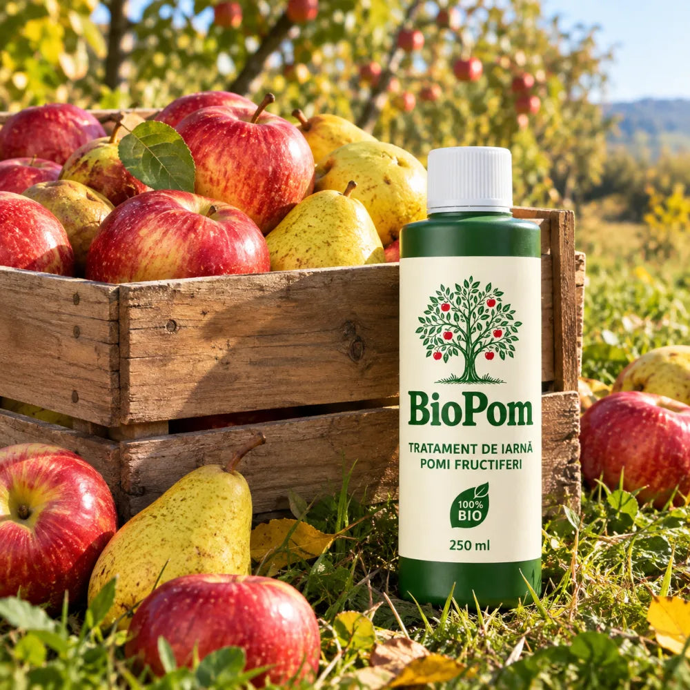 BioPom — Tratament Bio de Iarnă pentru Pomi Fructiferi | 250 ml
