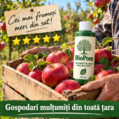 BioPom — Tratament Bio de Iarnă pentru Pomi Fructiferi | 250 ml