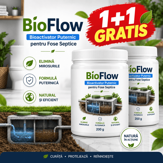 1+1 GRATIS – Bioactivator pentru Fose Septice - Elimină Mirosurile