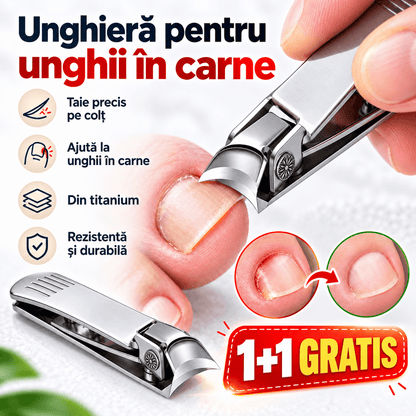 Unghieră pe colt pentru Unghii Groase și Încarnate 1+1 GRATIS