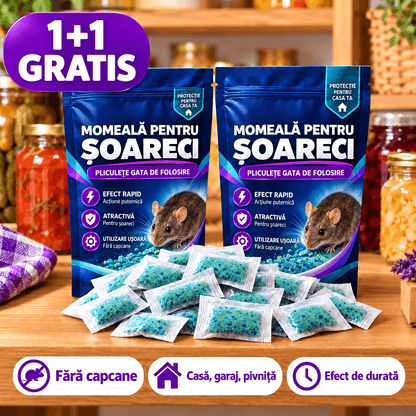 Tablete pentru Alungarea Șobolanilor și Șoarecilor 1+1 GRATIS