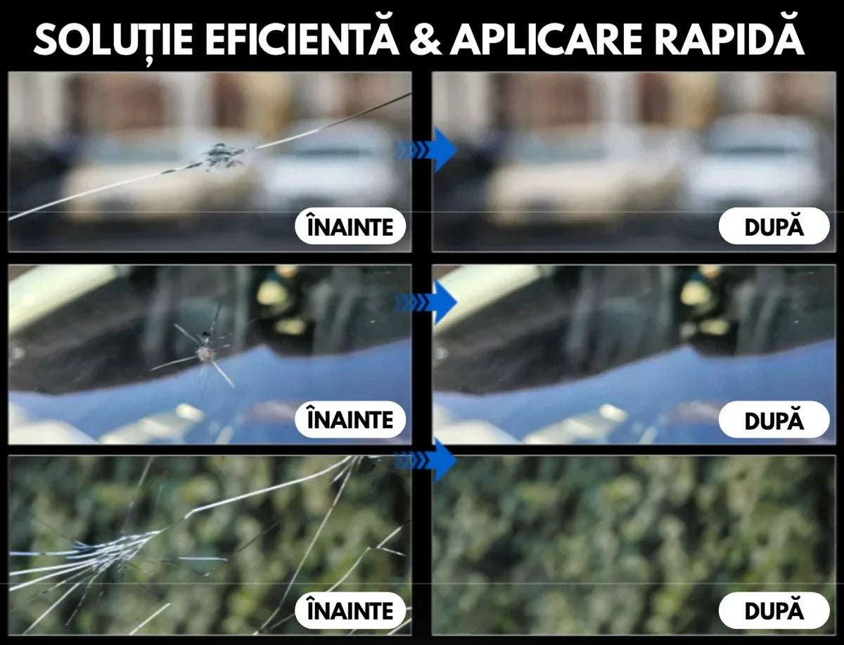 Kit Reparare pentru orice tip de Sticlă