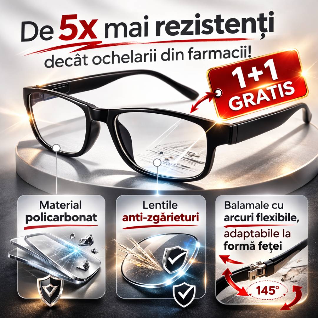 Ochelari vedere Clarix™ 1 + 1 Gratis
