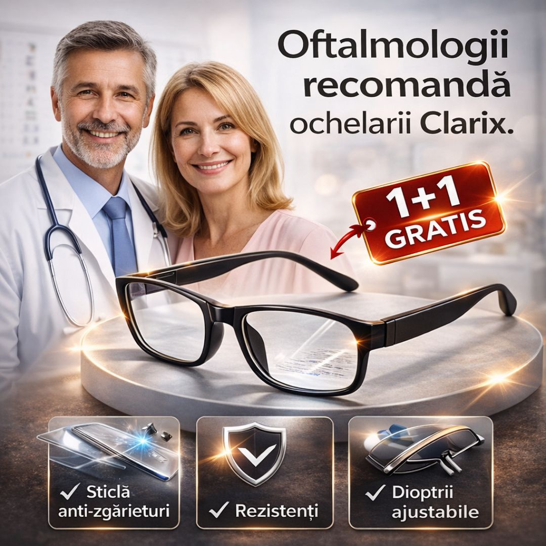 Ochelari vedere Clarix™ 1 + 1 Gratis