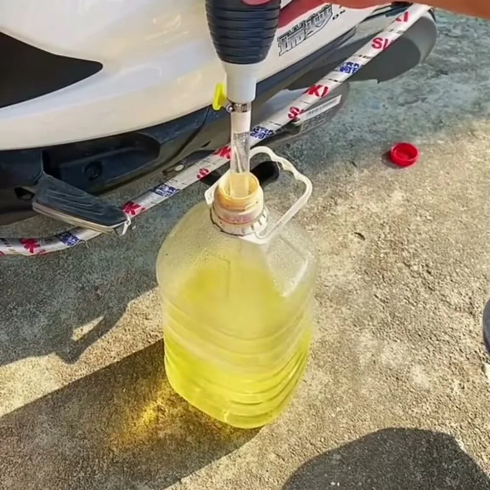 Pompă Manuală pentru Transfer Lichide — Motorină, Benzină, Ulei, Apă 1+1 GRATIS