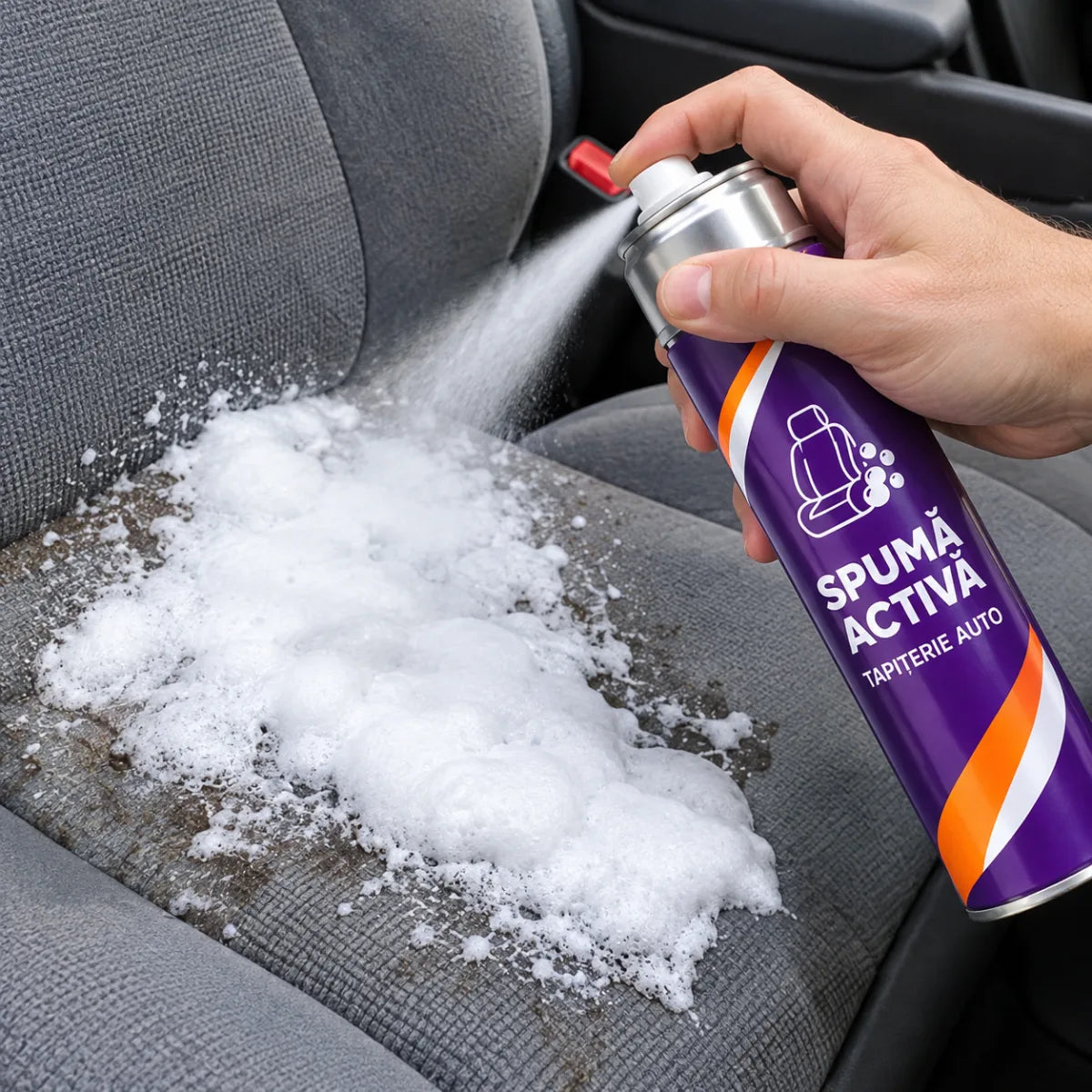 Spumă Activă pentru Curățat Tapițeria Auto