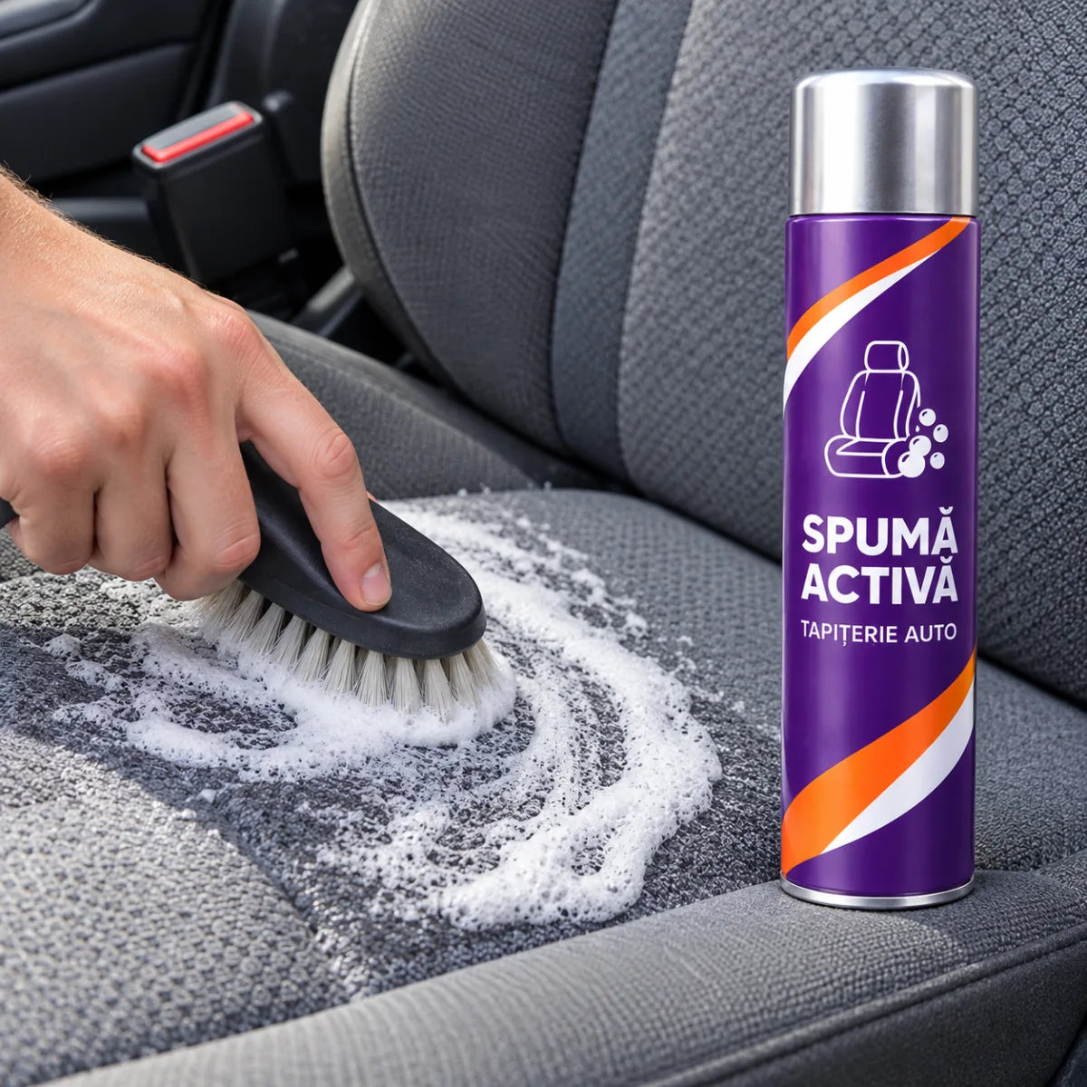 Spumă Activă pentru Curățat Tapițeria Auto