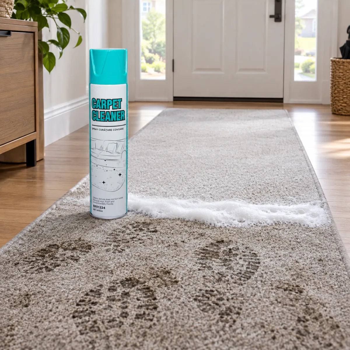 Spray Spumă pentru Curățat Covoare 650 ml — 1+1 GRATIS